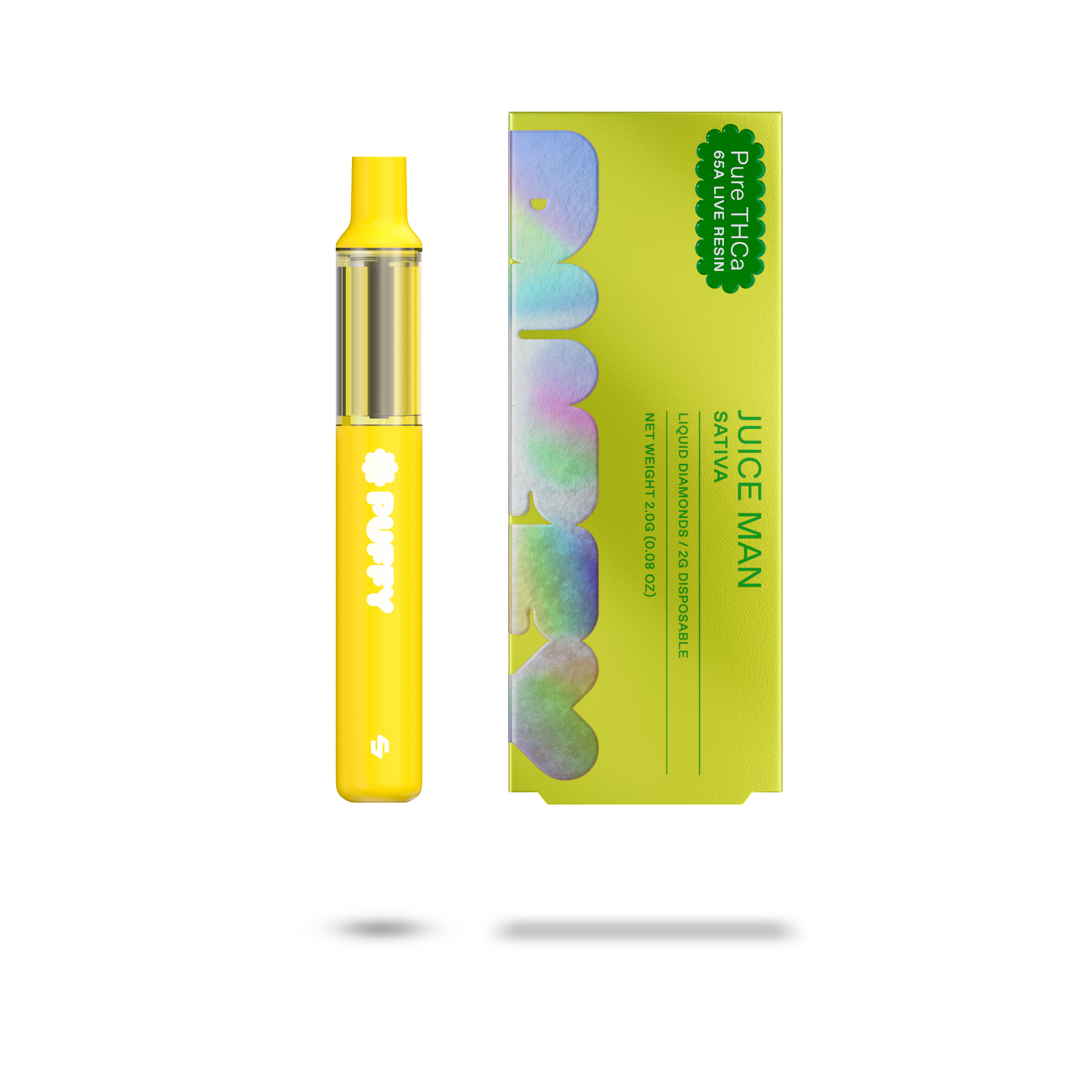 Puffy 2 Gram Pure THCA Liquid Diamond Disposables