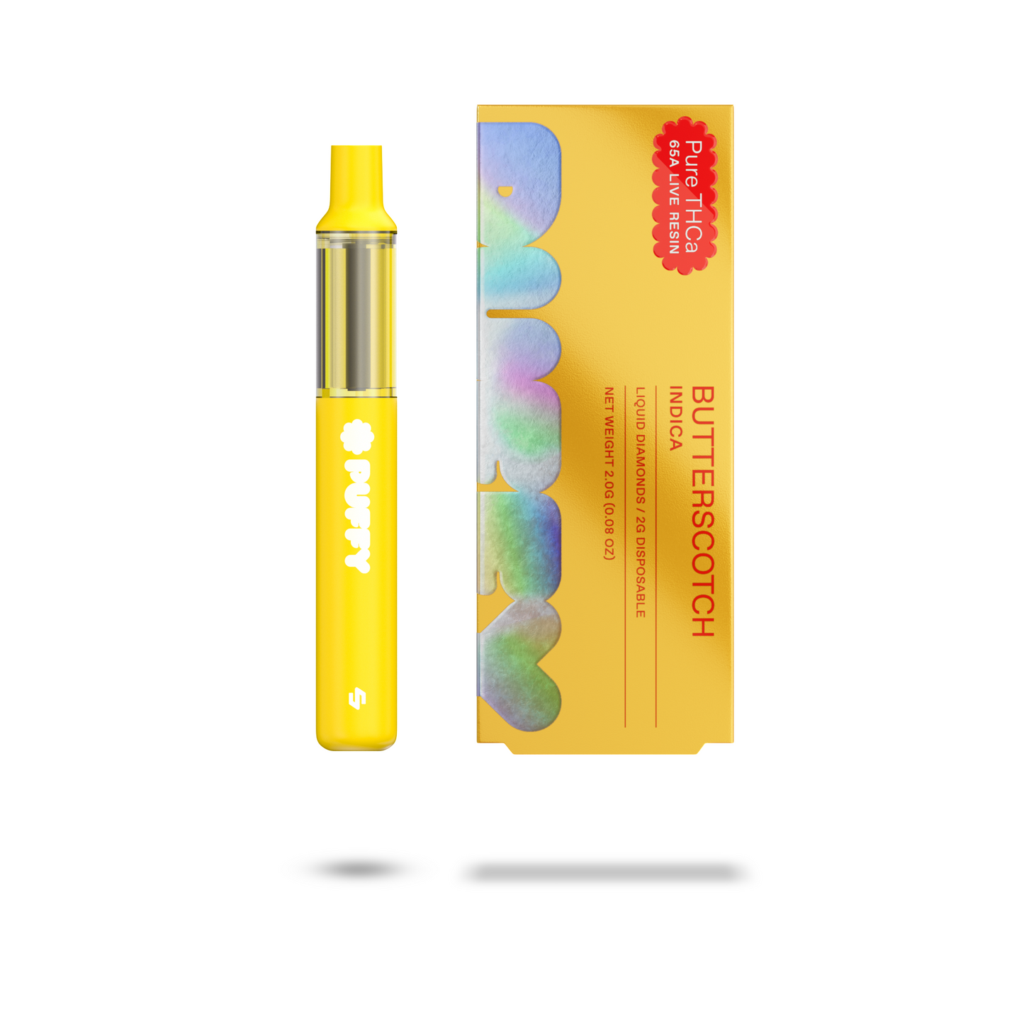 Puffy 2 Gram Pure THCA Liquid Diamond Disposables