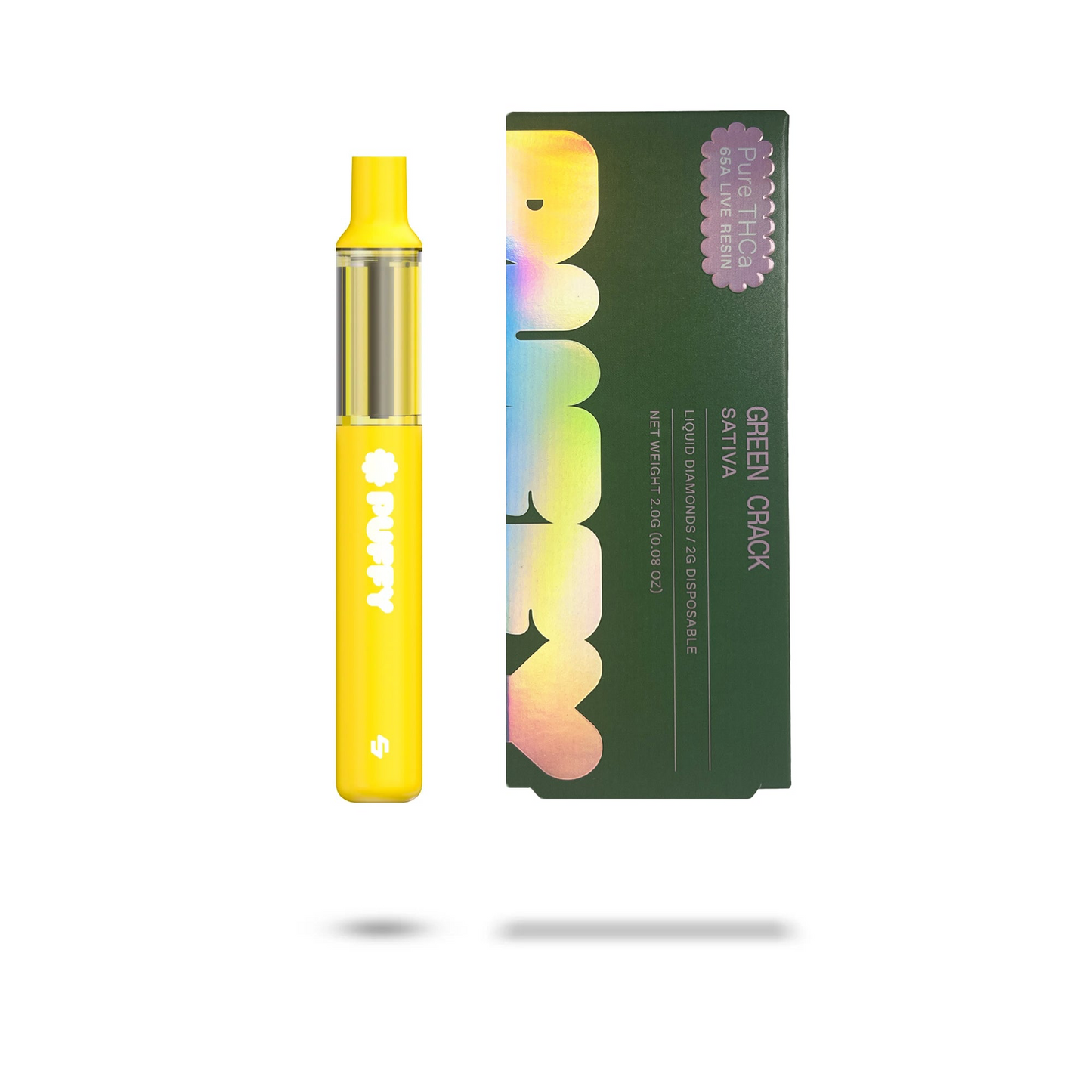Puffy 2 Gram Pure THCA Liquid Diamond Disposables